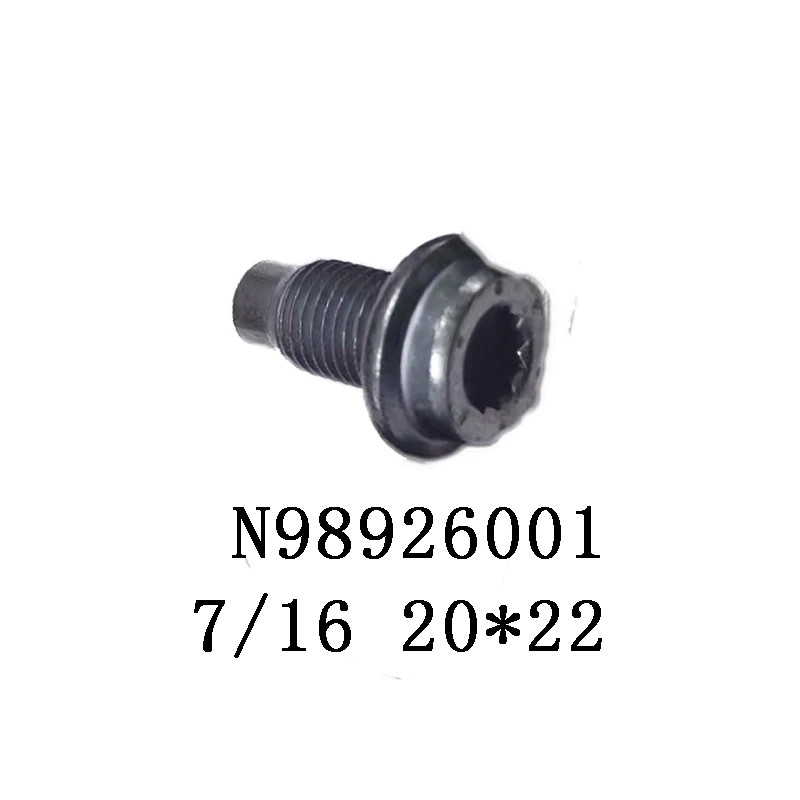 1pcs M20*22 N98926001 car bolts Seat belt screws FOR VW N 989 260 01 20*22 20*22mm 20X22 M20X22 M20