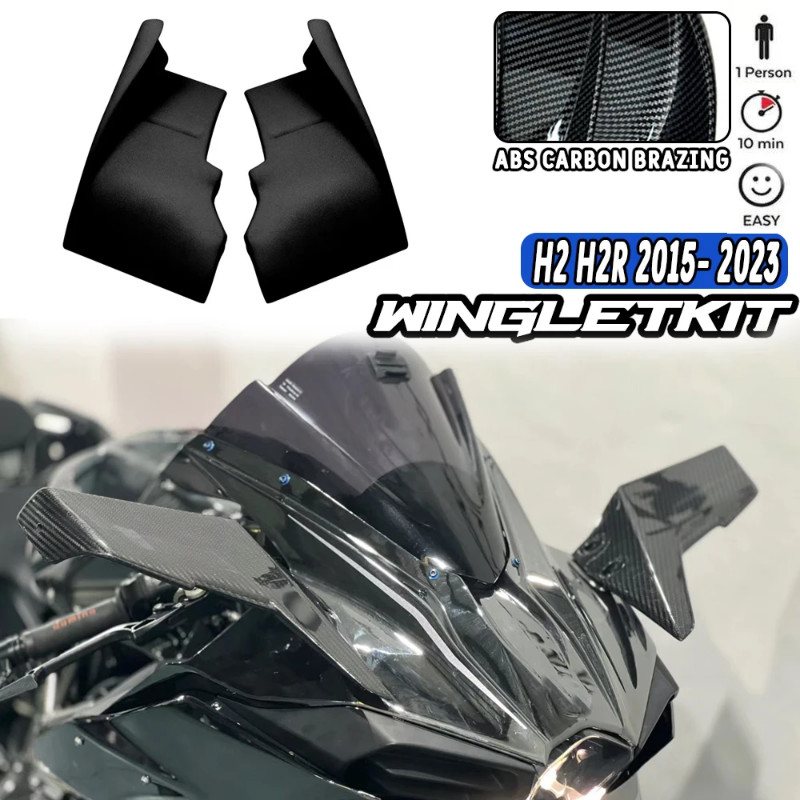 H2 H2R WINGLETKIT For Kawasaki H2 H2R 2015-2023 2022 2021 2020 2019 2017 2016 Motorcycle accessorie