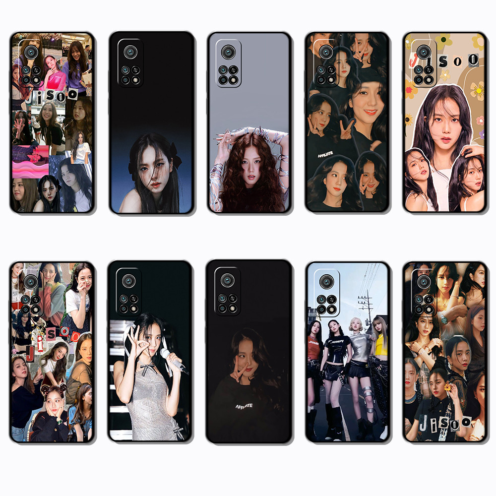 Xiaomi 10t 10T Pro EB10 jisoo เคสโทรศัพท์สีดํานุ่มแฟชั่น