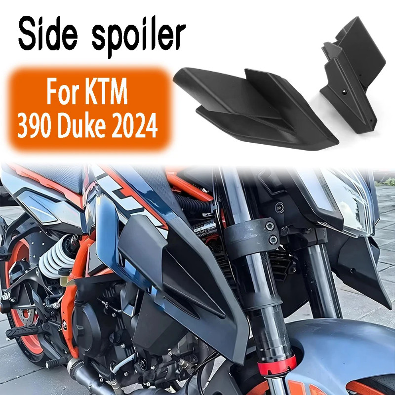 For KTM 390 Duke 390Duke 390 DUKE 2024 ktm Side pressure bare spoiler motorcycle fixed wing fairing
