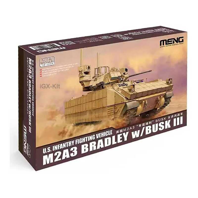 C MENG 72-005 1/72 Scale US IFV Infantry Fighting Vehicle M2a3 Bradley W/Busk III Hobby Craft Toy P