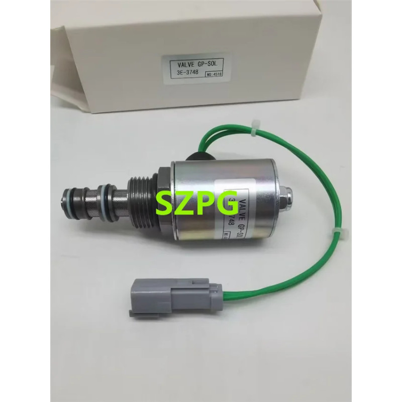 24V Solenoid Valve 152-8340 3E-3748 For E320B E322B E330B E325B Excavator Solenoid 1528340 3E3748