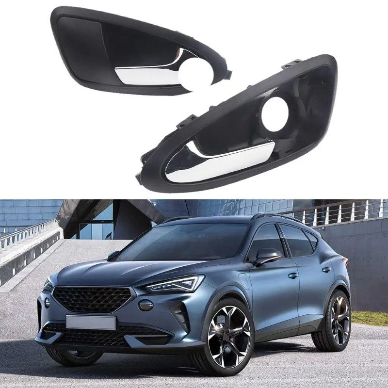 2x Car Inner Door Handles 6J0837113 6J0837114 Fit for Seat Ibiza 2009-2017