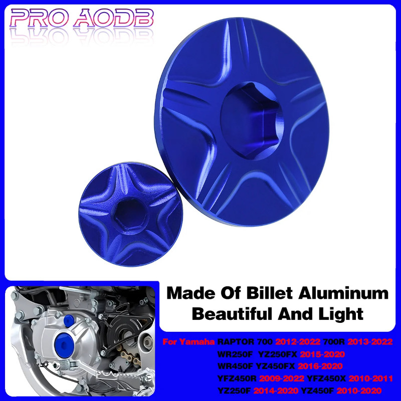 Engine Cover Cap Plug Kit For Yamaha RAPTOR 700 700R WR YZ 250F 450F YFZ 450R 450X YZ250FX 450FX 20