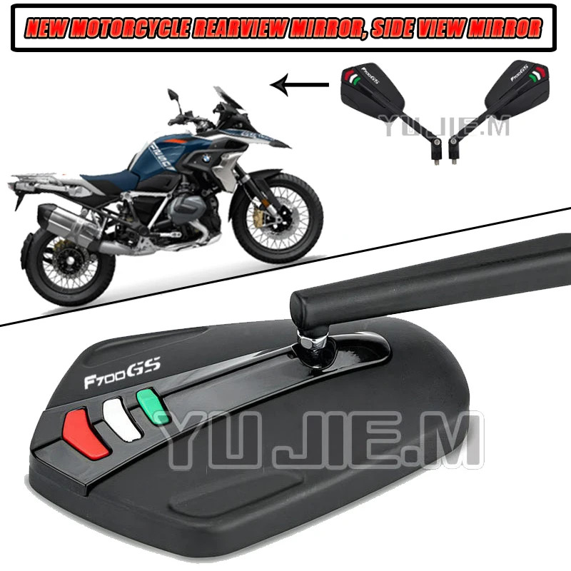 For BMW F700GS F 700GS F700 GS F 700All years New Motorcycle Rearview Mirror, Motorcycle Side View