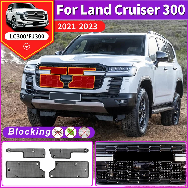 For Toyota Land Cruiser 300 GR GR-S Lc300 2022-2025 Tuning Exterior Upgraded Accessories Stainless