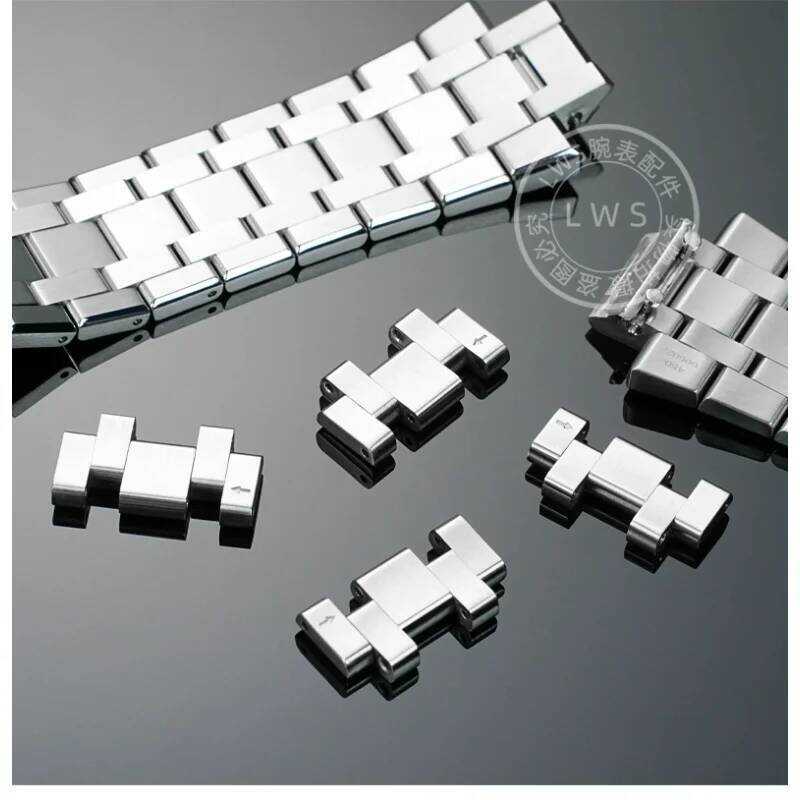 C For MAURICE LACROIX AIKON Watch Strap Lengthened Ai6008 Ai6038 Stainless Steel Watch Ked List Wit