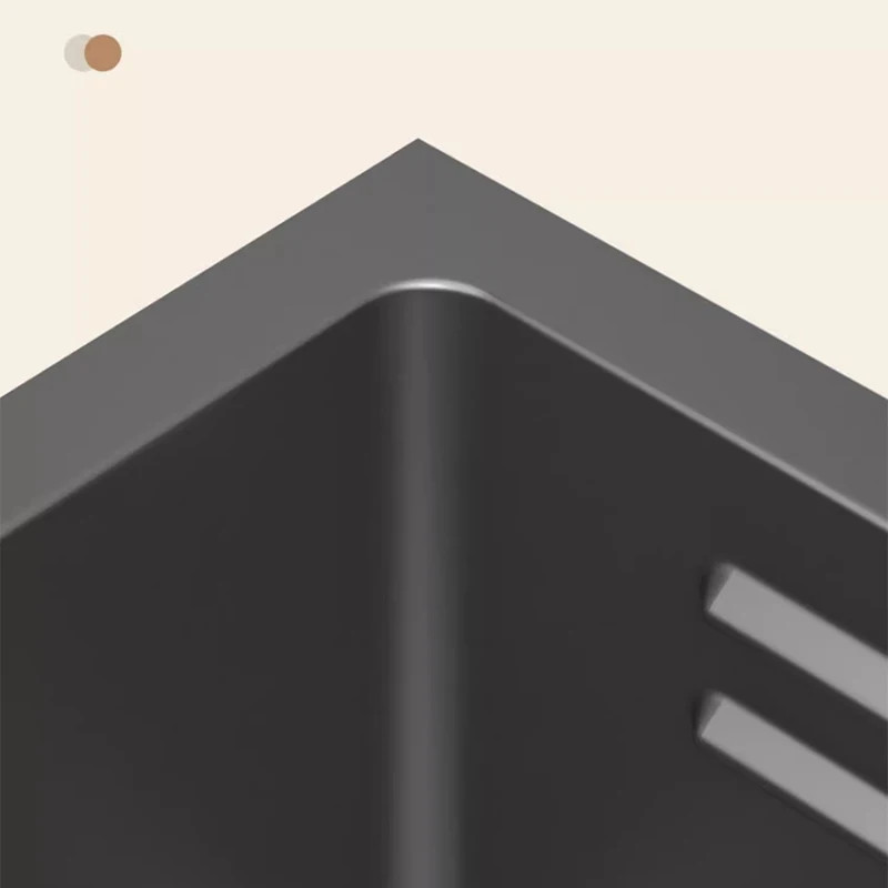 Washbasin Kitchen Sink Large Single Slot Stainless Steel Waterfall Sink Dishwashing Sink Household