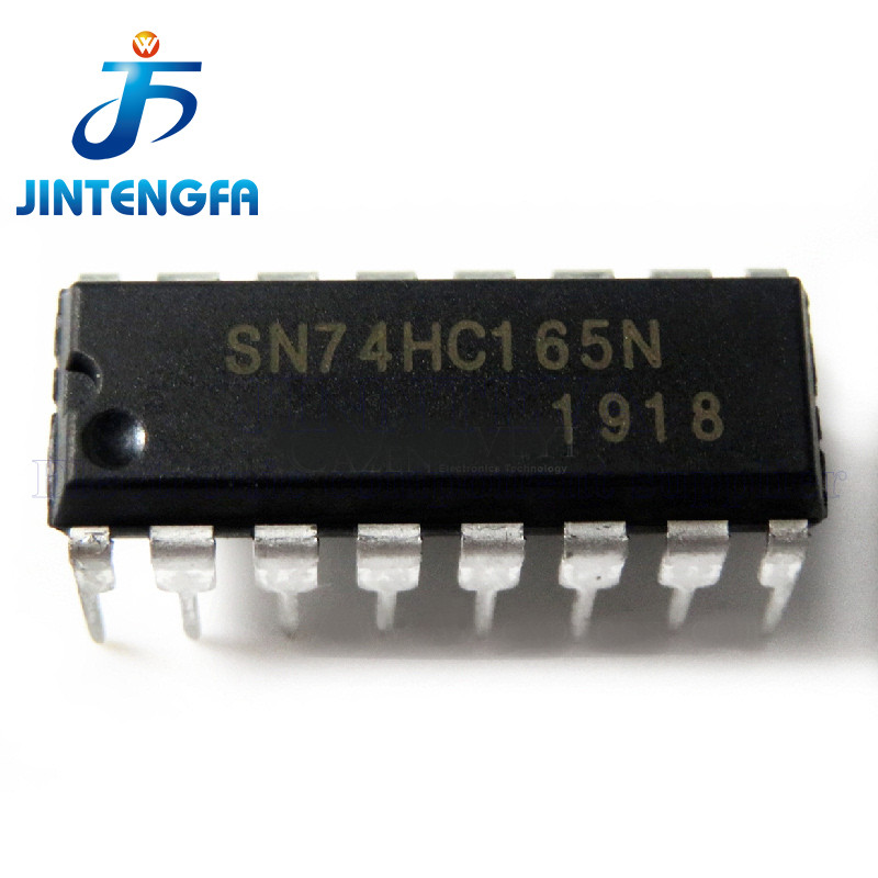 10 ชิ้น/ล็อต 74HC165N SN74HC165N DIP16 74HC165 DIP-16 ในสต็อก