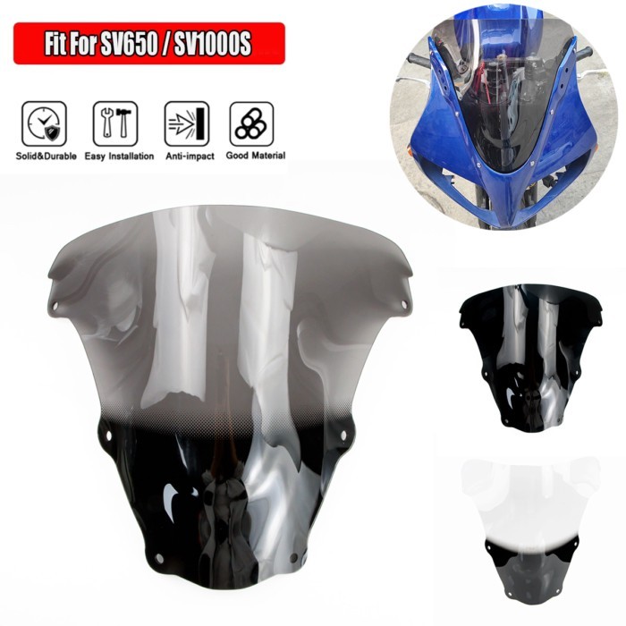 Fit For 2003 - 2012 SUZUKI SV650 SV650S SV1000 SV1000S Motorcycle Windshield Windscreen SV 650 1000