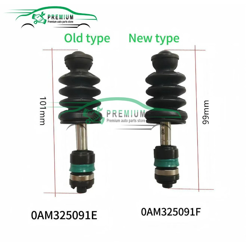 2 PCS 0AM325091E 0AM325091F  DQ200 0AM Clutch Fork Pusher Rod Fits For VW Audi Skoda Seat