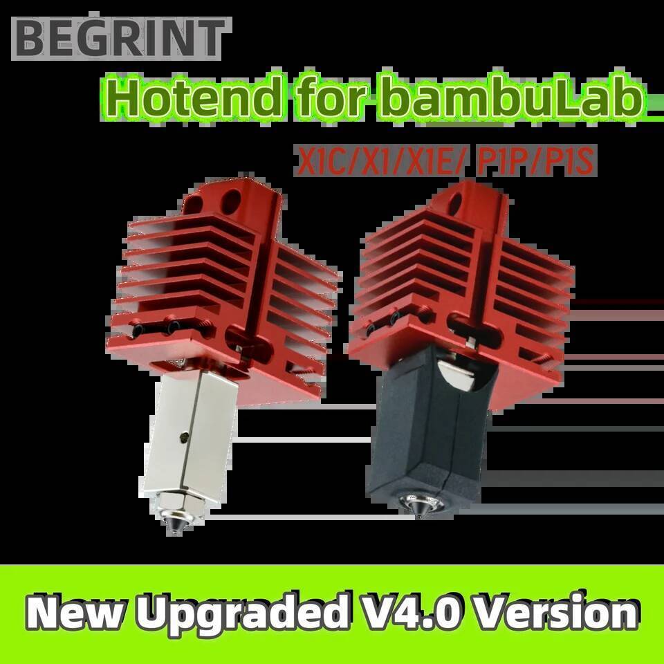 สําหรับ Bubu Lab P1P X1C P1S X1 X1E hotend V4.0 อัพเกรด Hotend ใหม่ 3D เครื่องพิมพ์ Hot End หัวพิมพ์