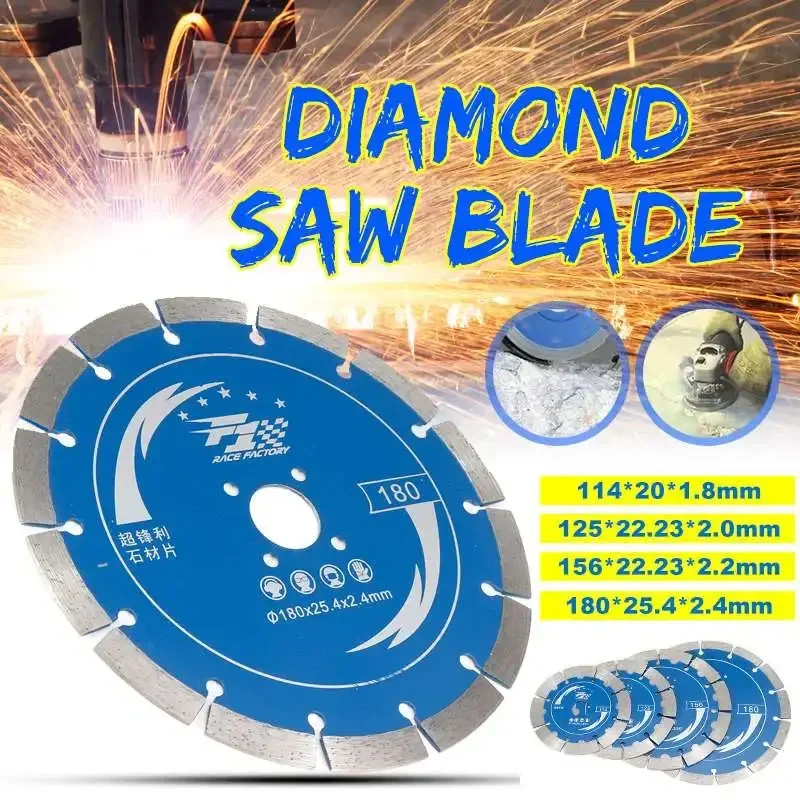 1pcs 114/125/156/180mm Diamonds Wood Cutting Disk Cutting Wood Saw Disc Grinding Blade for Wood Cut
