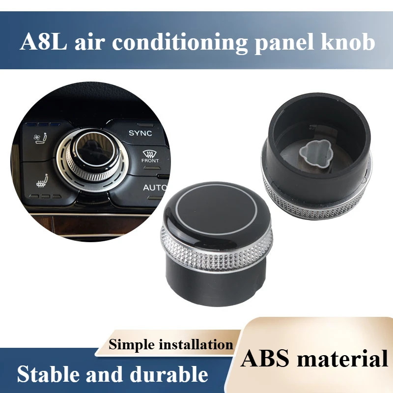 For Audi A8L New D4 Air Conditioning Panel Knob Switch Central Control Multimedia Volume Audio Knob