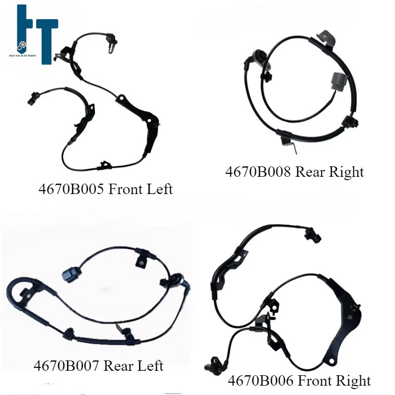 4670B005 4670B006 4670B007 4670B008  ABS SENSOR Wheel Speed Sensor Front&Left for Mitsubishi L200 T