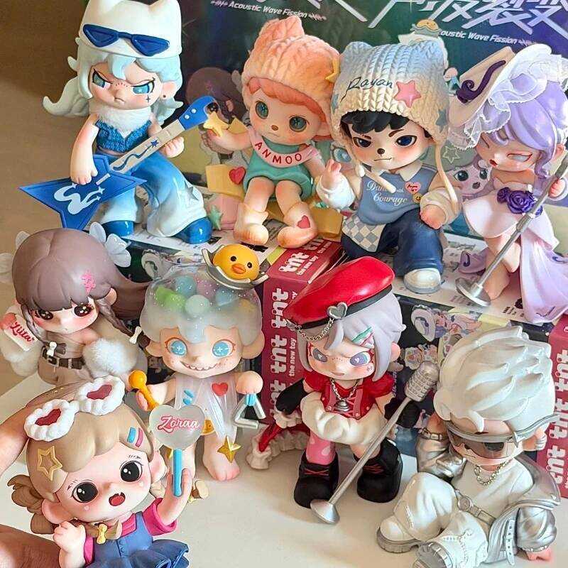 C TNPACE Acoustic Wave Fission Series Bd Box Cute Rayan Zorra Anime Figure Doll Mystery Box Toy Col