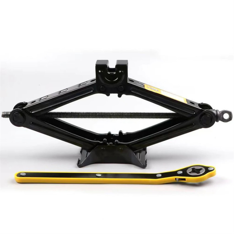 2 in 1 Car Jacks Repair Tool 1.5 Ton 2 Ton Manual Lift Jack with Labor-saving Wrench Scissor Car Ja