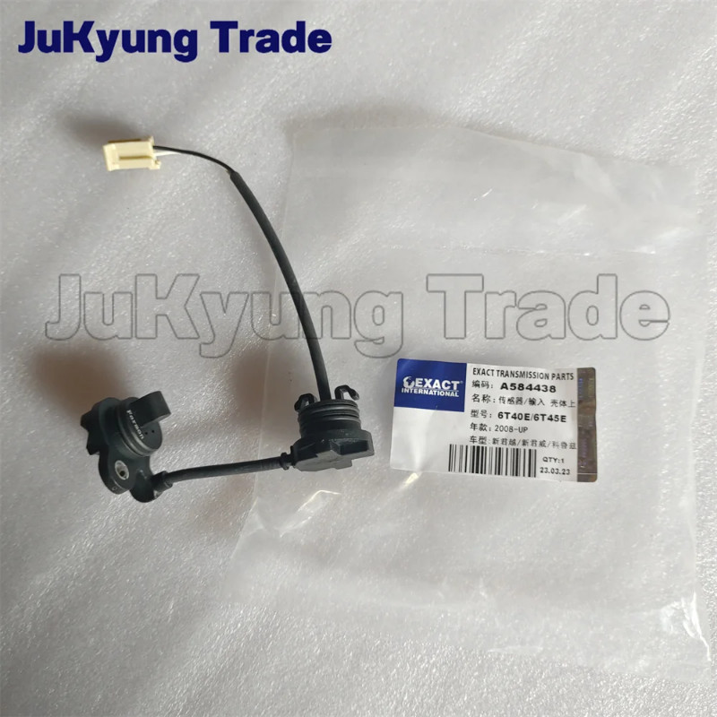6T45 6T40 Auto Transmission 6T50E 6T30E Input Speed Sensor with White Connector 24259853 24276627 f