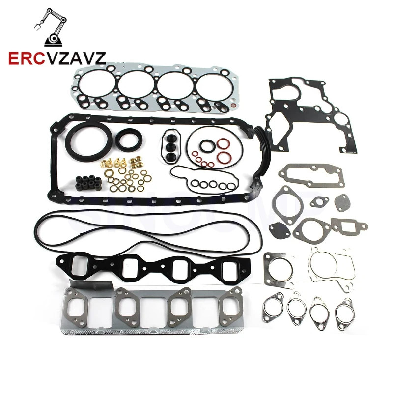 4JH1 4JH1T 4JH1TC Overhauling Gasket Set For Isuzu 3.0L NKR77 Pickup Truck 5-87815201-1 5-87815202-