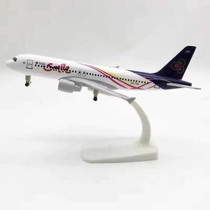 C Souvenirs Plane Toy A320 Thai Airways Airways 20Cm 1:400 Scale Display Aircraft Model 320 Alloy A