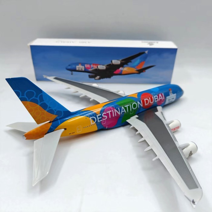 1: 250 ประกอบเครื่องบินรุ่น Airbus A380 Union Arkyure Airlines Miracle E190 British Airlines Virgin 