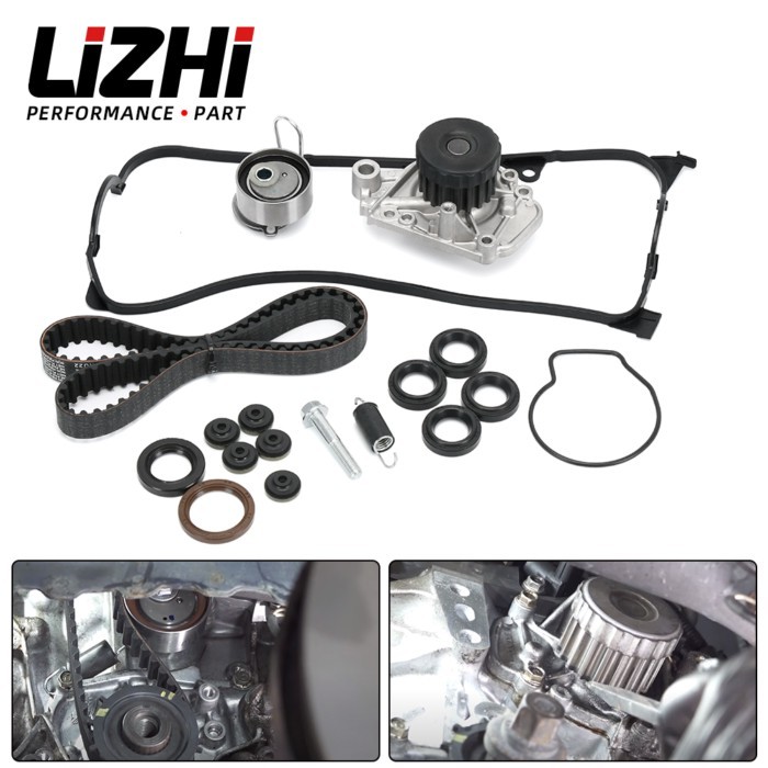 Timing Belt Water Pump Kit For Honda Civic 01-05 1.7L D17A7 D17A6 D17A2 D17A1 L4 SOHC 16 Valve Engi