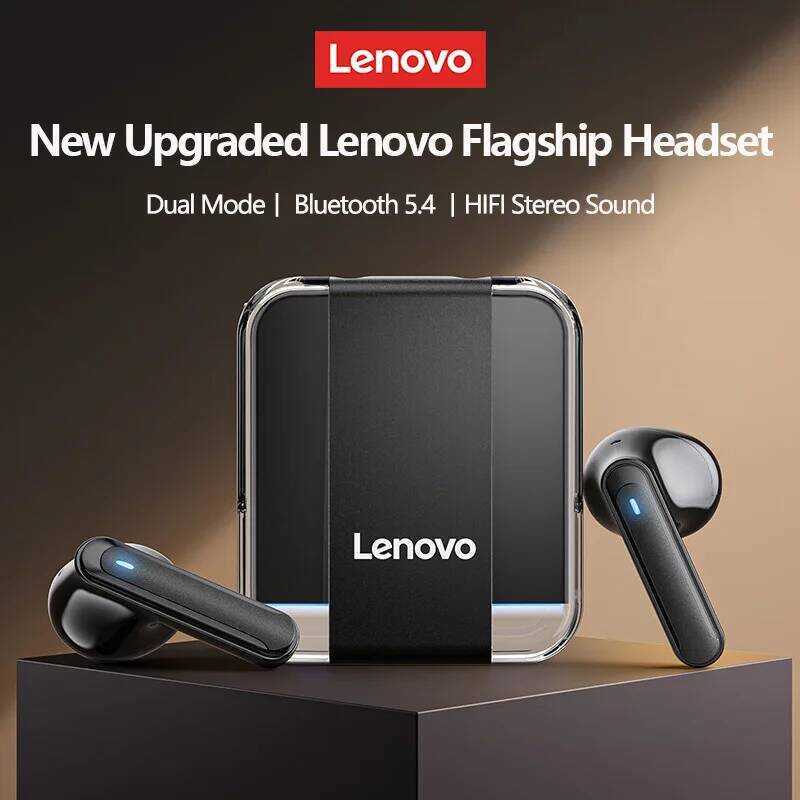100% Original Lenovo LP51 TWS Wireless Bluetooth V5.4 Stereo Earphones Long Endurance Sport Earbuds