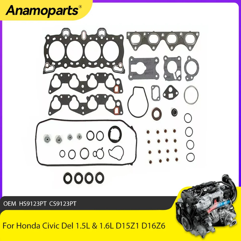 Engine Parts Head Gasket Set Fit 1.5 L 1.6 L For Honda Civic Del Sol V-TEC 1.5L & 1.6L D15Z1 D16Z6