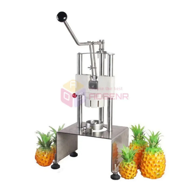 Manual Pineapple Peeling and Coring Machine Stainless steel Pineapple Corers Pineapple Peeler