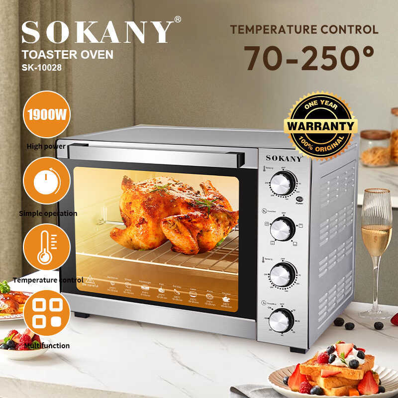 ส่งออก SOKANY128 OVEN 60L ไฟฟ้าในครัวเรือน OVEN อบความร้อน OVEN TOASTER OVEN