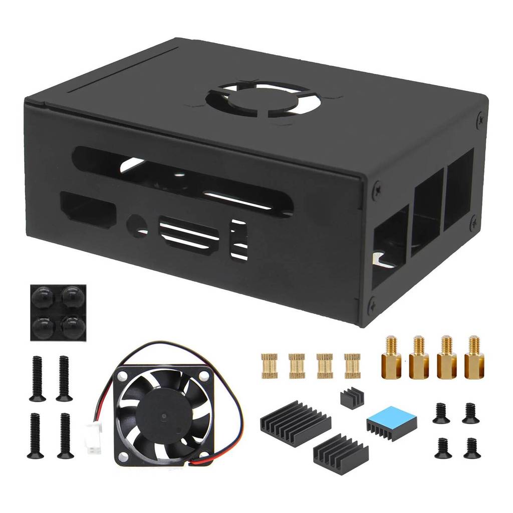 Geekworm Metal Case N515 สําหรับ Orange Pi 5 Pro / Pi 5 Max / Pi 5 Ultra