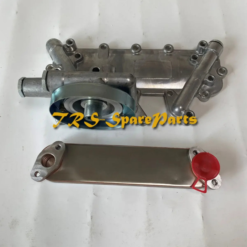 Oil Cooler Cover Oil Cooler Core For Hino 300 W04D