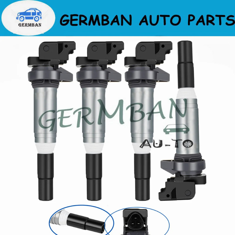 12137575010  4pcs Ignition Coil for BMW X5 X3 Z4 325i 325Ci 328i 330Ci 335i 525i 528i 545i 745Li UF