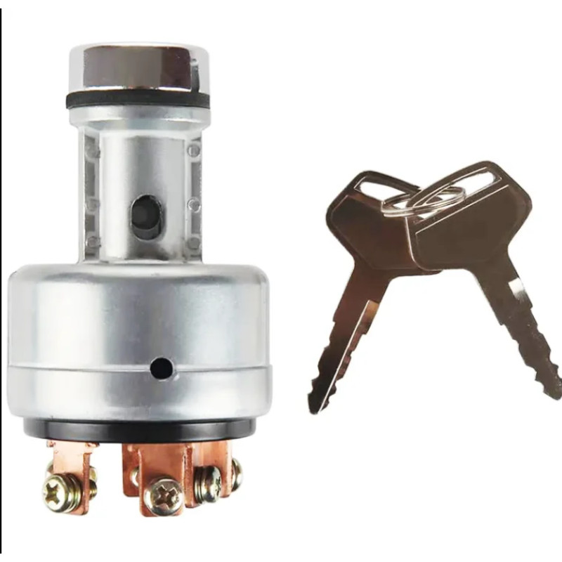 Key Ignition Switch 08086-10000 08086-00000 fits for Komatsu Dozer D20A-5 D20A-6 D20A-7 D20S-5 PC20
