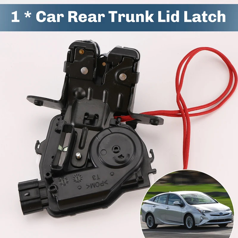 WM-pjCar Rear Trunk Lid Latch Tailgate Lock Tailgate Actuator 69350-47050 for Toyota Prius 2016-201
