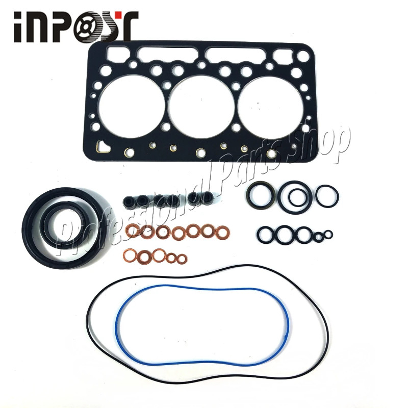 Full Gasket Kit 07916-29475 Fit For Kubota D722 Engine Metal