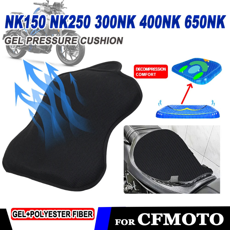 For CFMOTO 150NK 250NK 300NK 400NK 650NK NK 250 300 650 Motorcycle Accessories Breathable Pressure