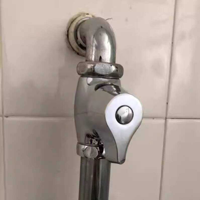 Squat Toilet Flush Valve Hand-Push Toilet Toilet Faucet Toilet Stool Switch Quick Open Flush Valve