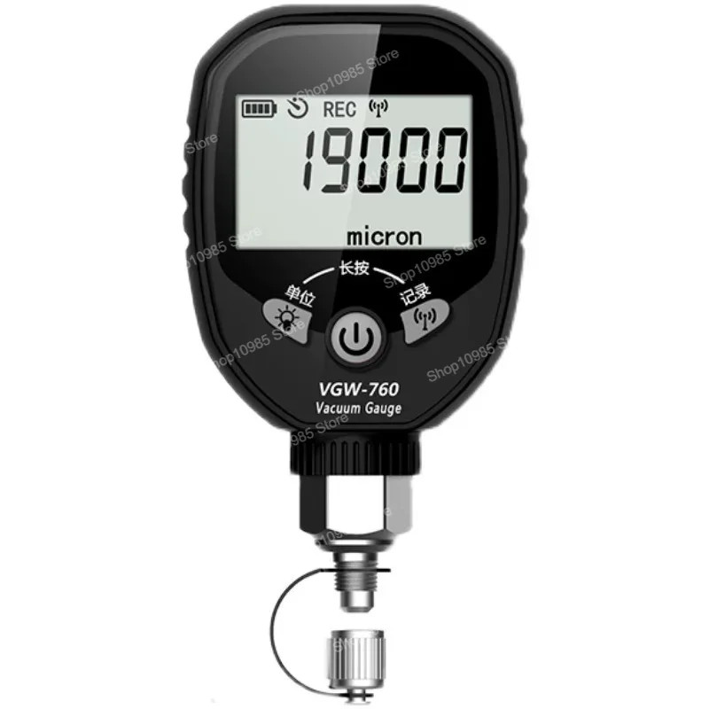 Wireless Vacuum Gauge VGW-760 Intelligent High-Precision Digital Electronic Refrigerant Vacuum Nega