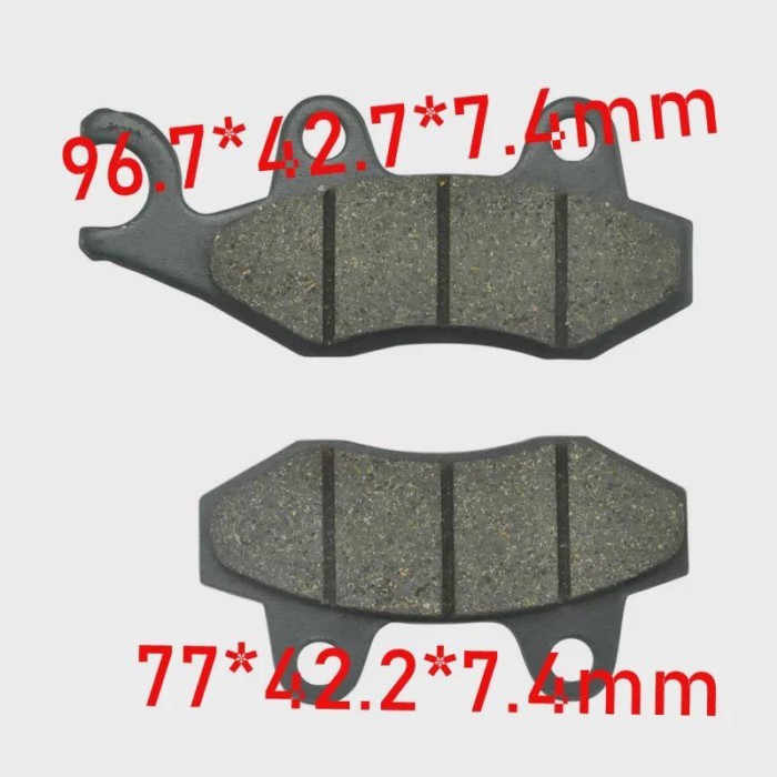 Motorcycle Front Brake Pads For Yamaha TT-R250 WR250 YZ250 YZ360 WR500 XTZ750 YFZ450 YXR450 YXR660