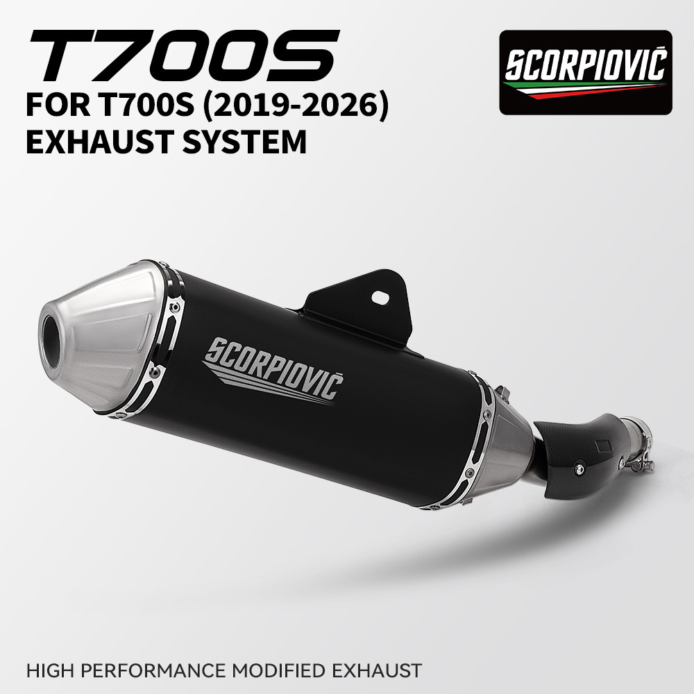 Slip On Rally Edition รถจักรยานยนต์ไอเสีย Escape ปรับเปลี่ยน Link การเชื่อมต่อท่อสําหรับ Tenere 700 XTZ700 T700 2019 - 2026