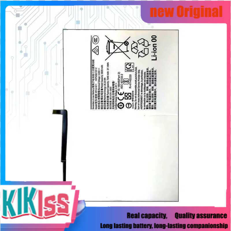 Battery For Samsung Galaxy Tab A9 PLus A9+ 11 SM-X210 1ICP3/80/107-2 X210 X216 WT-S-W11 7040mAh