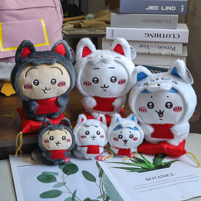 Fushimi Inari Self-Laughing Bear Jii Kawai ตุ๊กตาตุ๊กตาจี้ตุ๊กตา Usaqi Fox Xiaoba เครื่องประดับ
