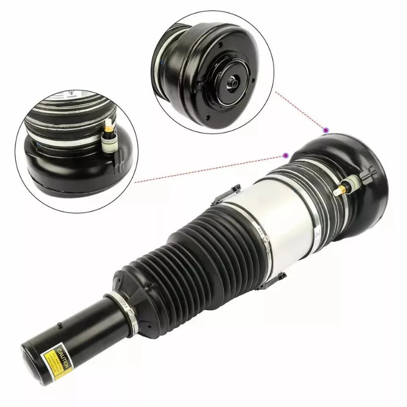 Pair Front Air Suspension Shock Struts Fit Audi Q7 SQ7 Q8 2016-2022 4M0616039AE