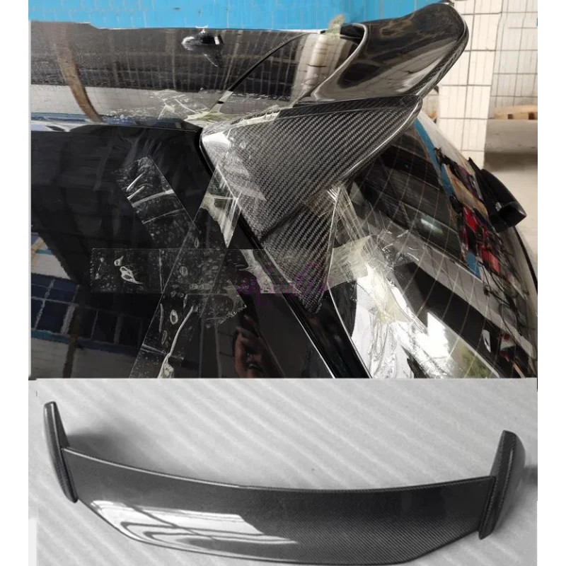 Carbon fiber Tail wing for Volkswagen vw Golf 7 7.5 GTI R Rline 14-20 modified Rear spoiler Top win