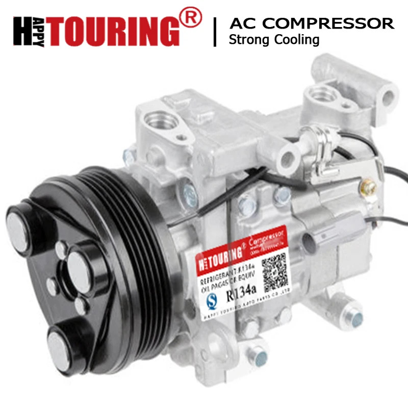 Car Air Conditioning AC Compressor for Mazda 3 Sport Mazda 5 H12A1AH4DX H12A0CC4JX H12A1AH4FX BP4S6