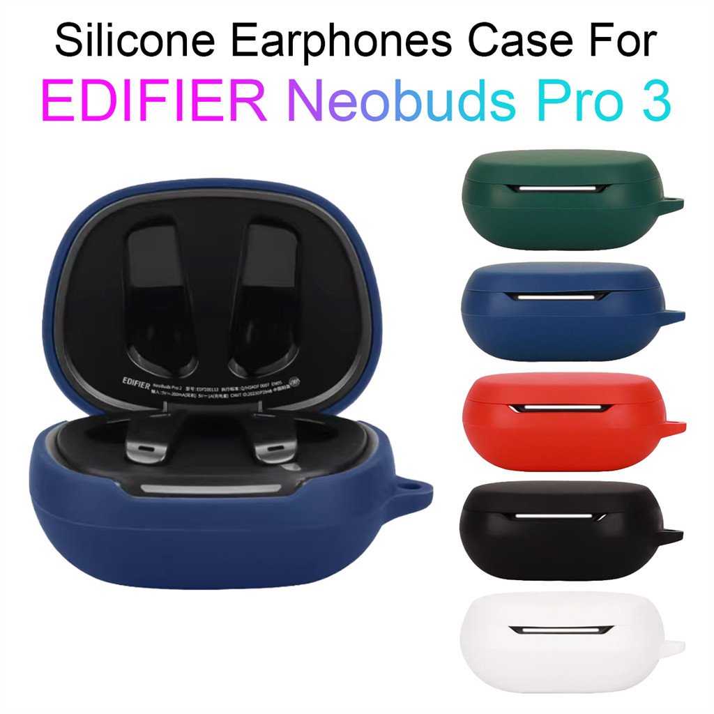 เคสซิลิโคนอ่อนนุ่มสําหรับ EDIFIER Neobuds Pro 3 หูฟังไร้สายฝาครอบป้องกันเปลือกป้องกันการตกกันกระแทกพ