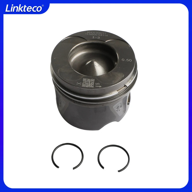 Engine part STD +0.5 Piston set Fit 3.0 T V6 Diesel OM642 For 05-15 3.0T MERCEDES-BENZ W203 W204 S2