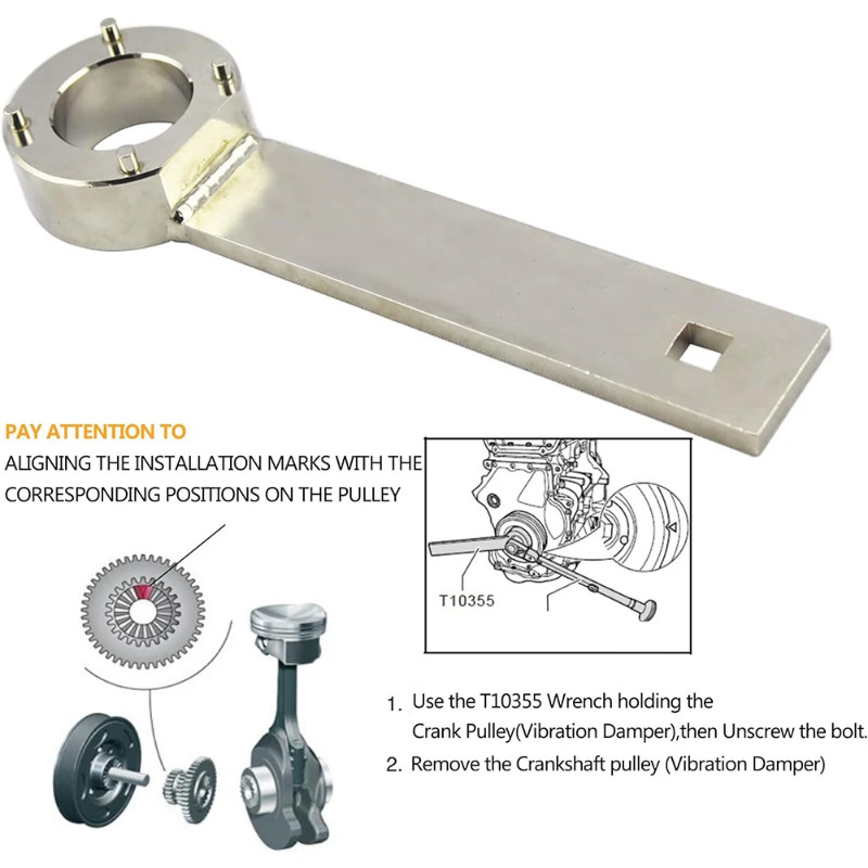 EA888 Engine Timing Locking Tools  Kit For VAG 1.8 2.0 TFSI Engine Tools