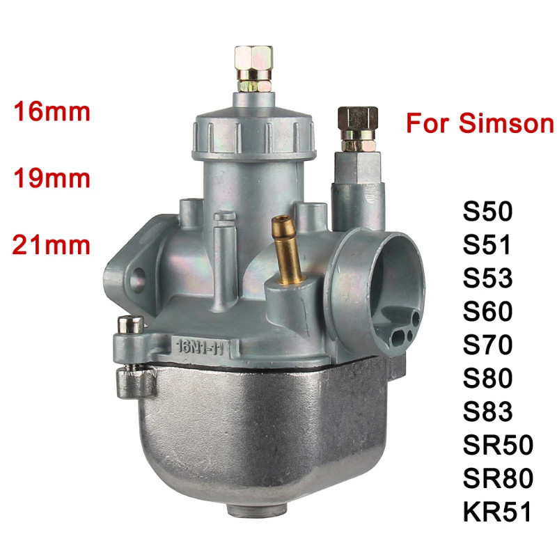 New Carburetor Vergaser Carb Carburettor For BVF 16N1-11 For Simson S50 S51 S70 KR51 SR50 16n1 Carb